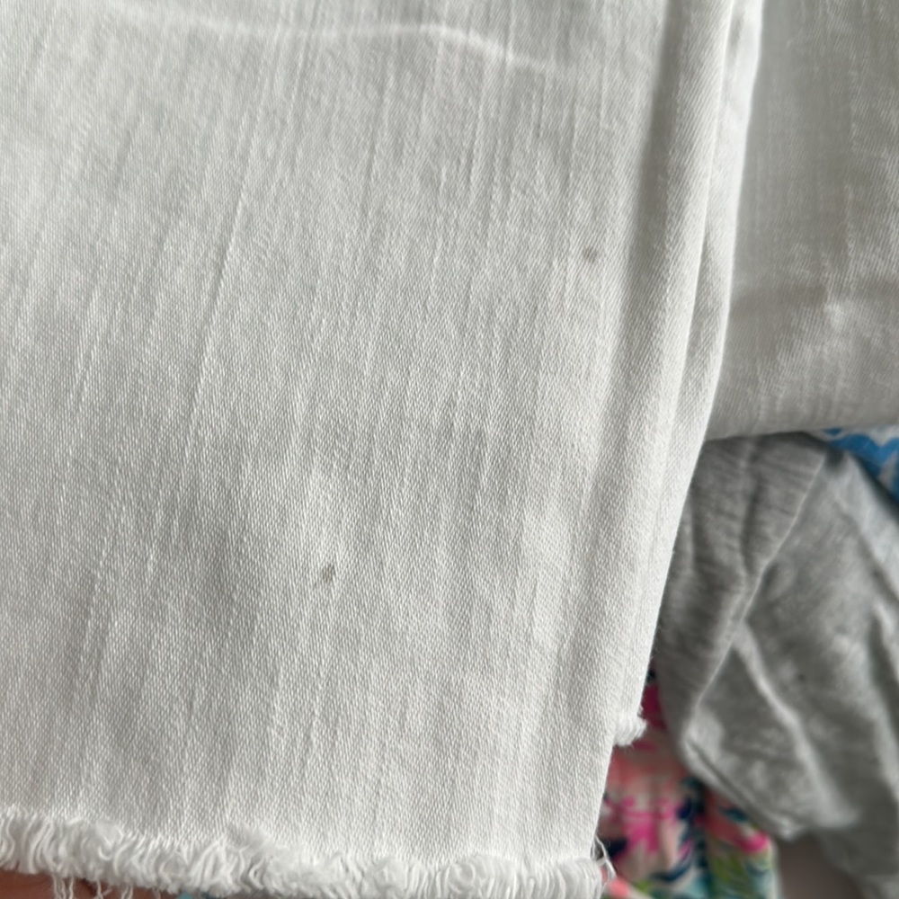 White Jeans Ripped/ Distressed - Picture 4 of 4